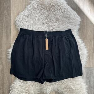 NWT SKIMS Boyfriend Loose Short - Onyx XL